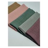 OttomanSilk Tesettür Hijab 5'li Flamlı Pamuklu Yazma Eşarp 100x100cm diaorasacarfsflam
