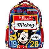 Ottonya Mıckey Mouse Anaokulu Çantası Brıck Hello