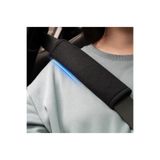ottotekss VOLEUR KUMAŞ Siyah Araç Emniyet Koltuk Kemer Kılıfı & Ped (26 Cm) 2 ADET (YUMUŞAK KUMAŞ)