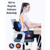 Oturma Minderi Bel Yastığı Bel Destek Yastığı Ortopedik Yastık Sırt ve Oturma Yastığı Ortopedik