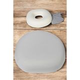 Oturma Simidi Konforunuz Için En Çok Tercih Edilen Ortopedik Simit Yastık Sandalye ve Oturma Minderi - 43 x 43 cm - Gri