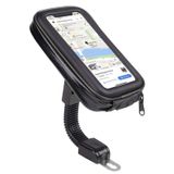 otutun Motosiklet Cep Telefonu Tutucu, Cep Telefonu Tutucu, Bisiklet Evrensel 360° Döndürülebilir, Cep Telefonu Tutucu, Gidon Çantası, Motosiklet Tutucu, 6,5 inç'e Kadar Akıllı Telefon, Navi, GPS Diğer Cihazlar için (siyah)