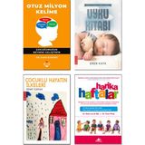 Otuz Milyon Kelime - Dana Suskind - Uyku Kitabı - Eren Kaya - Çocuklu Hayatın İlkeleri - Demet Ilıkkan - Harika Haftalar - Hetty Van De Rijt - 4’lü Çocuk Eğitimi Kitap Seti
