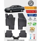 Oty Volkswagen Jetta 2011+ 3D Havuzlu Paspas - Siyah
