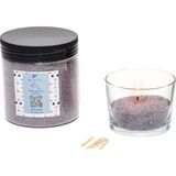 Oud Vanilya Kokulu Yaratıcı Inci Tozu Mum (30 Adet Fitil ile BIRLIKTE)-250 gr - 1 Adet