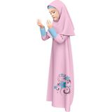 Oulabi Mir Namaz Elbisesi - 10 - 11 Yaş - Pembe