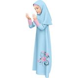 Oulabi Mir Namaz Elbisesi - 8 - 9 Yaş - Mavi