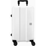 Oumos Container Trunk Small Polycarbonate Kabin Boy Valiz - Beyaz