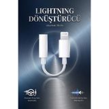 Ouptec Lightning To 3.5mm Aux Dönüştürücü iPhone Kulaklık Jack Çevirici Araç Ses Adaptörü