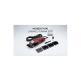 Ouptec Moser 1400 Makine Tarağı Kesim Seti (1, 2, 3 VE 4 NUMARA) Tıraş Makinesi Tarağı
