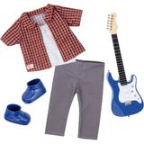 Our Generation Plaid To Rock Oyuncak Bebek Kıyafeti - Standart