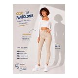 OurStyles YÜKSEK BEL SKİNNY DAR KALIP KADIN OKUL PANTOLONU