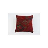 Oushak Kilim Desenli Dekoratif Yastık Kılıfı Çift Taraflı Şönil Dokuma Gizli Fermuarlı Etnik Kırlent Kılıfı
