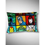 Out Marvel Baskılı % 100 Pamuk Kumaş 1 Adet Yastık Kılıfı 50X70 cm - Çok Renkli