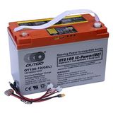 Outdo 100 Amper Jel Akü A-Plus Ekranlı Port Çıkışlı Ds Deep Cycle Vrla Gel/a