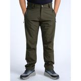 Outdo Kışlık Içi Polarlı Ithal Softshell Pantolon Su Itici, Rüzgar Geçirmez - 3XL - Haki