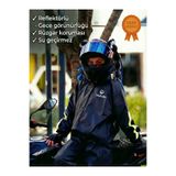 OUTDO Motorcu Yağmurluk %100 su geçirmez Alt Üst Takım