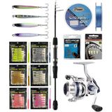 Outdoor Arrow Worm Lrf Seti Okuma Lrf-Tele-706Ul 212Cm 1-8 Gr Lrf Kamışı&Okuma Arıa-1000A 1Bb Olta Makinesi