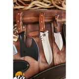 Outdoor Balta Bıçak 3lü Seti Kamp Baltası Bıçak Bıçağı Nacak Bl