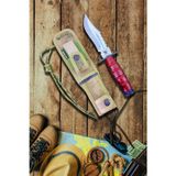 Outdoor Bıçak Mutfak Bıçak Komando Rambo Kamp Av Bıçak Çakı Kılıflı (25 Cm)