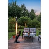 Outdoor Cam Portatif Pelet Soba Kamp Bahçe Teras Sobası - Pürmüz&Pelet Hediyeli