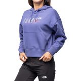 Outdoor Graphic Kadın Sweatshirt - NF0A8525 - Mavi - XS