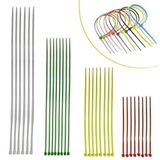 Outdoor Outlet 30 Parça Plastik Kablo Kelepçe Seti Kablo Düzenleyici Bağlama Bantları
