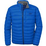 Outdoor Research Erkek kuş tüyü mont erkek Transcendent süveter pewter/limon otu L