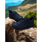 Outdoor Trekking Soğuk ve Su Geçirmez Kaymaz Termo Taban Dayanıklı Ayakkabı 4 Mevsim - Siyah