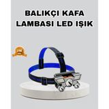 Outdoor Ve Gece Balıkçılığı İçin Led Kafa Lambası – Usb Şarjlı, 60° Ayarlanabilir Far Mir34249180