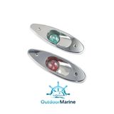 outdoormarine Burun Seyir Feneri Iskele Sancak Takım 12V LED