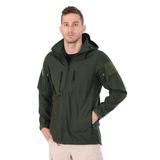 Outdoors Erkek Haki Su Ve Rüzgar Geçirmez Mont L