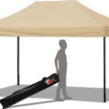 Outdoors Premium Krem 3x4,5 Katlanır Çardak