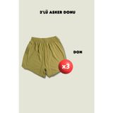 Outdoorun 3'Lü Don Askerlik Seti - Temel Ve Bedelli Askerlik Malzemeleri