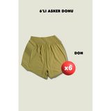 Outdoorun 6'lı Don Askerlik Seti - Temel ve Bedelli Askerlik Malzemeleri - XL - Haki