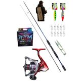 Outdoorun Powerex Prospin 240cm 10-30gr Balza Carera 4000 Metal Kafa Spin Olta Seti