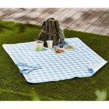 Outdress Suya Dayanıklı Çok Amaçlı Piknik Örtüsü 150 X 150 Cm Mav Mavi