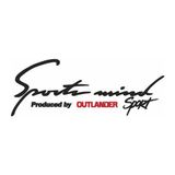 Outer Sports Mind Oto Sticker 30 cm x 11 cm yazı 297