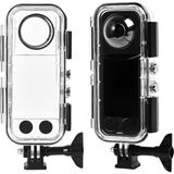 Outfire INSTA360 X5 Aksiyon Kamerası Için 45M Su Geçirmez Kılıf, Koruyucu Sualtı Dalış Kılıfı Muhafaza Koruyucu ° - siyah
