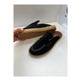 OUTFİT MAN Espadril Kapalı Terlik Siyah