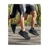 OUTLET41 Erkek Siyah Spor Ayakkabı – Wave Taban Ultra Hafif Örgü Sneaker