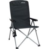 Outwell Campo Recliner 3 Kademeli Konforlu Katlanır Kamp Sandalyesi - Siyah