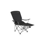 Outwell Catamarca Lounger Deluxe Ayak Uzatmalı Katlanır Kamp Sandalyesi - Siyah