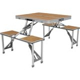 Outwell Dawson Picnic Table Premium Bambu Katlanır Sandalye Masa Seti - Standart