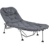 Outwell Fontana Lake Ultra Konforlu Gri Katlanır Şezlong - Grey - Standart