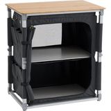 Outwell Padres Storage Unit Bambu Portatif Kamp Mutfağı - Grey - Standart