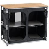 Outwell Padres Xl Storage Unit Bambu Tablalı Portatif Kamp Mutfağı - Grey - Standart