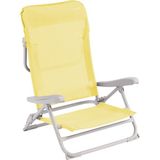 Outwell Seaford 4 Pozisyonlu & Konforlu Katlanır Plaj Sandalyesi Sunburst - Sarı