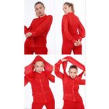 OUZ Fashion Kadın Şal Detay Hakim Yaka Şifon Gömlek