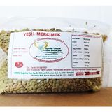 Ovacık Doğal Ürünleri YEŞIL MERCIMEK(1KG) - 1 gr